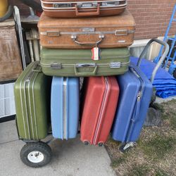 Vintage Luggage -prices Vary 