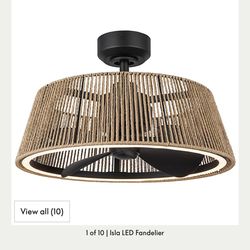 Fandelier from lumens New