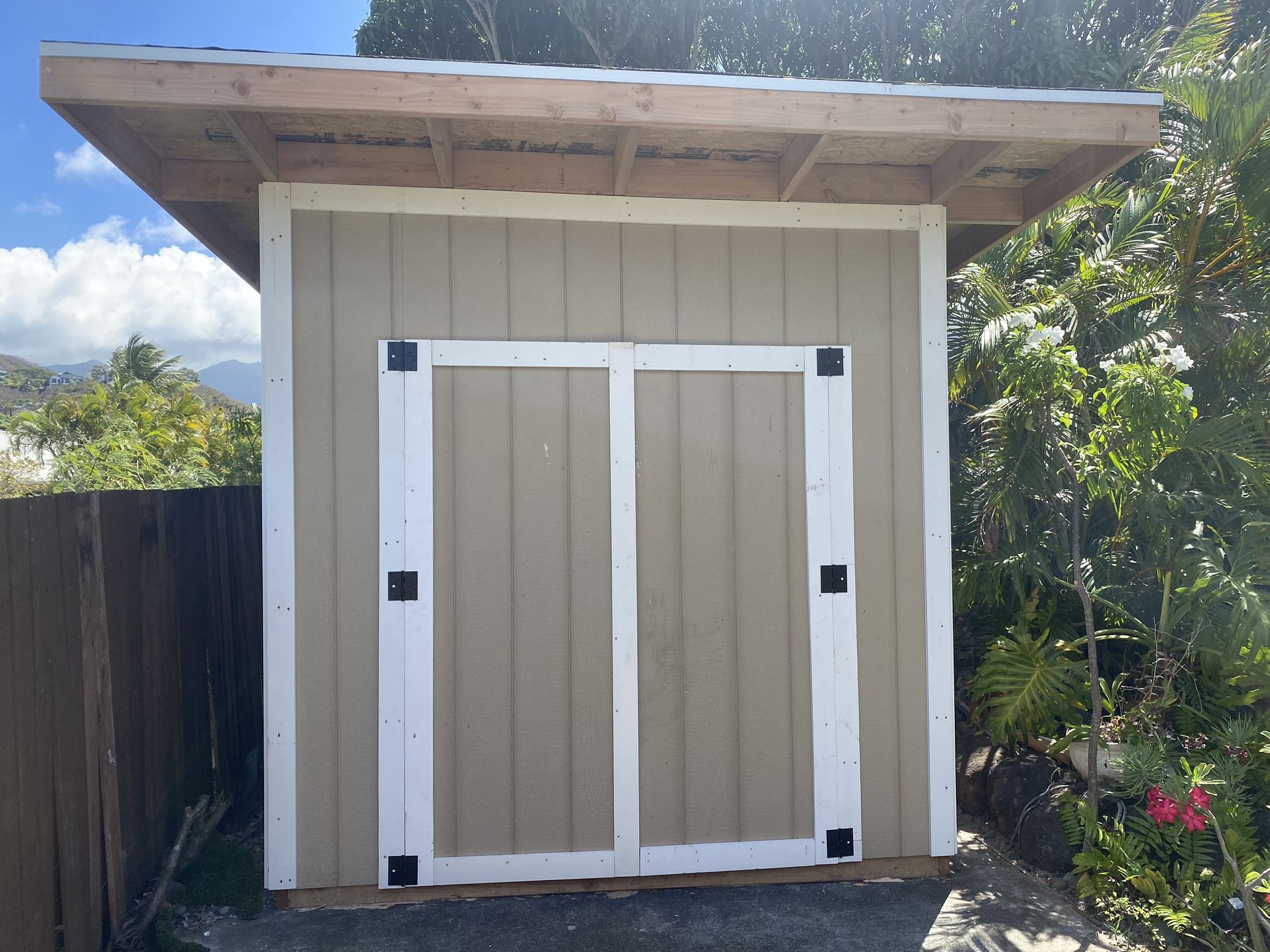 Custom Wood Shed