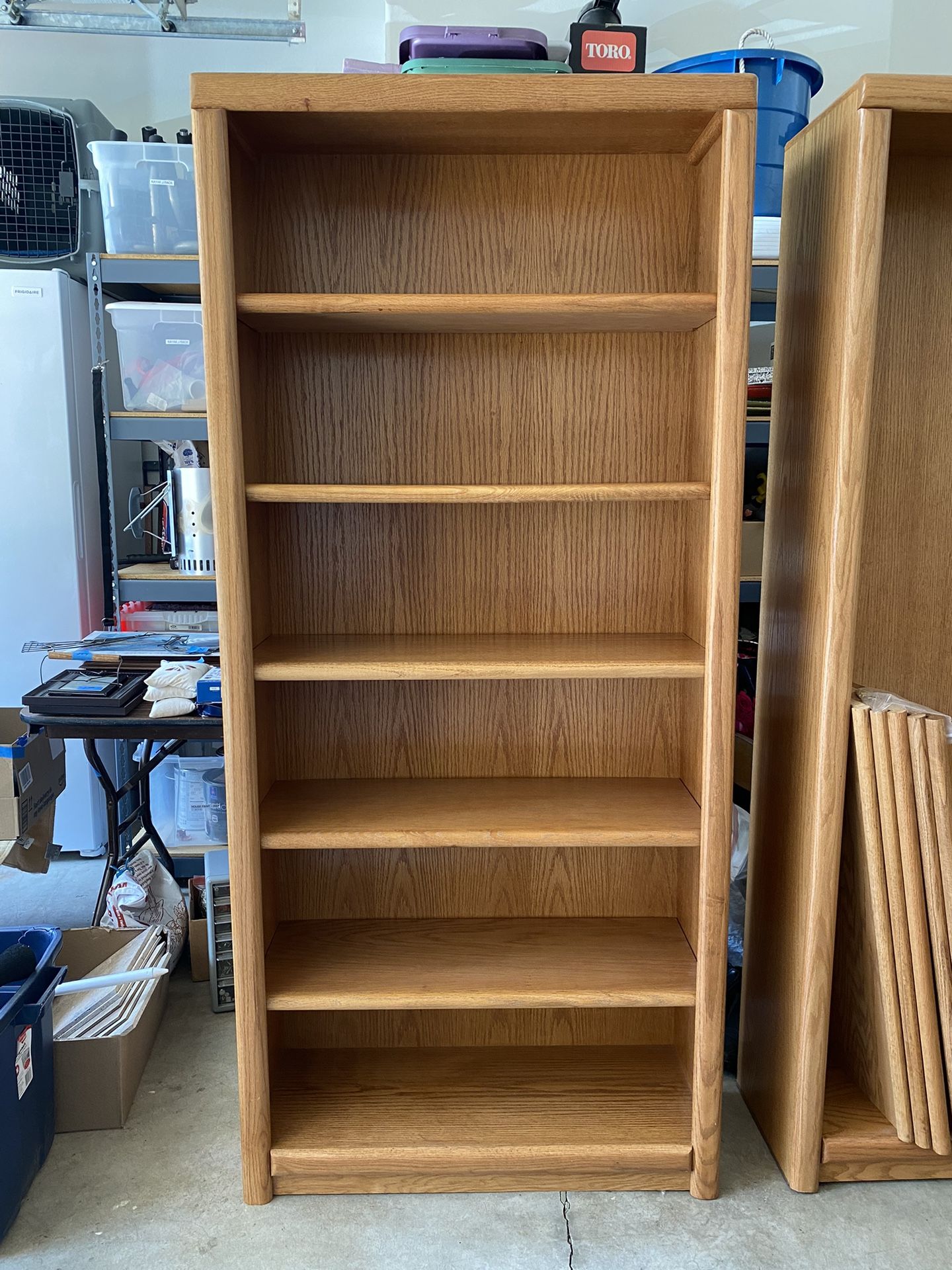 Oak Bookshelf, Bookcase