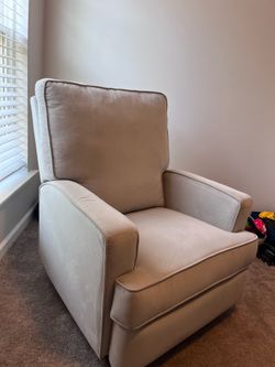 Delta recliner with swivel baby rocking chair