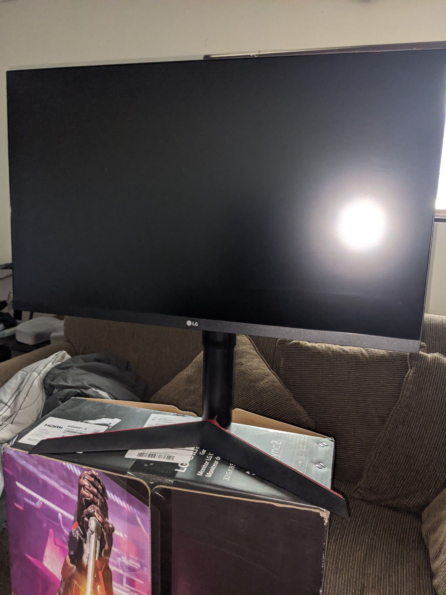 LG UltraGear 32-inch 1440p/144hz Gaming Monitor