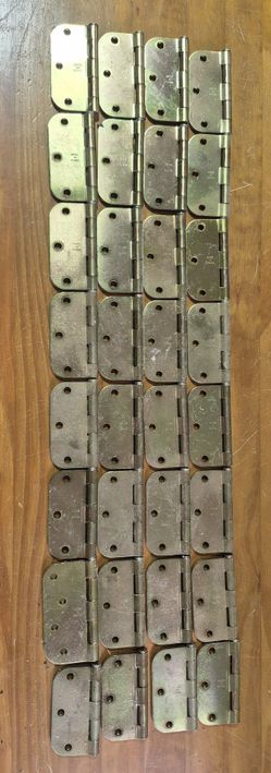HAGER HINGES SILVER