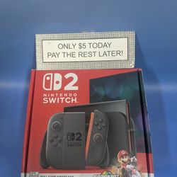 Nintendo Switch 2 Brand New - 5 Dollars Down No Credit Needed! 