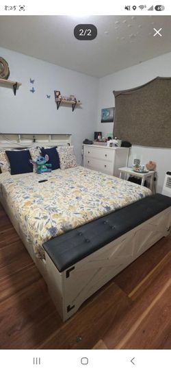 Queen bed frame