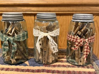 Choice of  Vintage Mason Jars  ($12 EACH)