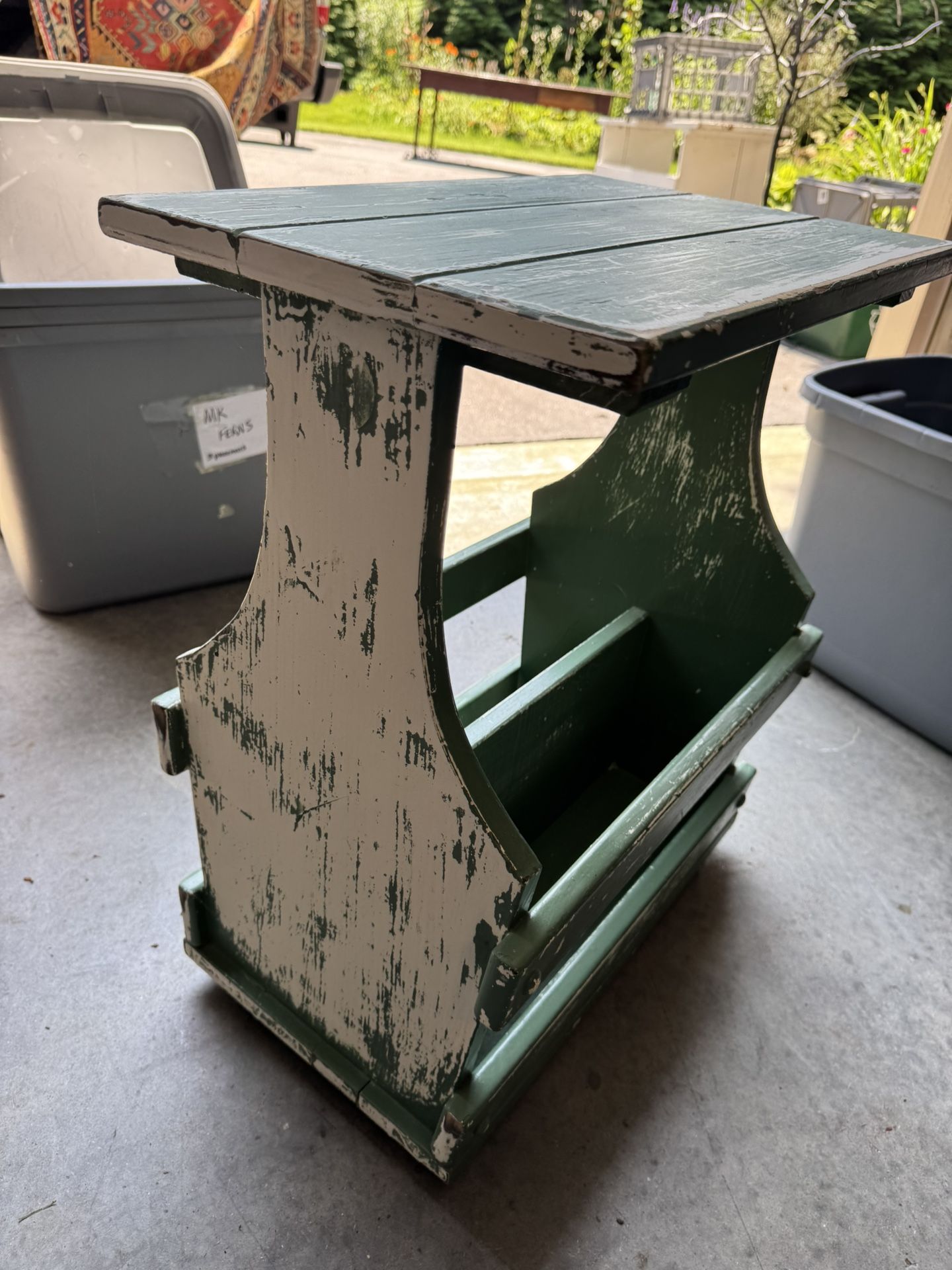 End Table Magazine Holder