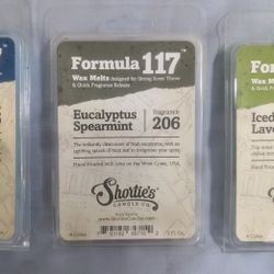 Shorties Candle Co. Wax Melts. 3 Different Scents. $10 FIRM.