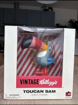 Vintage Rare 2006 DARK HORSE DELUXE KELLOGG'S TOUCAN SAM VINYL FIGURE Fruit Loop