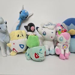 Pokemon Plush Lot
