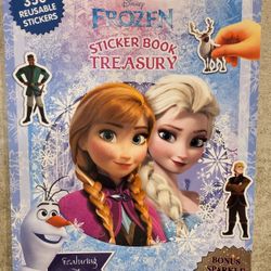 New!! Disney Frozen Stickbook Treasury