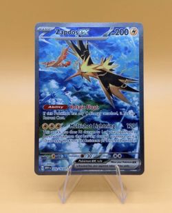 Zapdos ex Pokémon Card 202/165