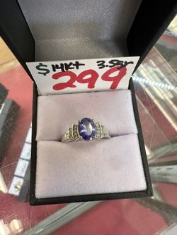 Purple Stone Ring