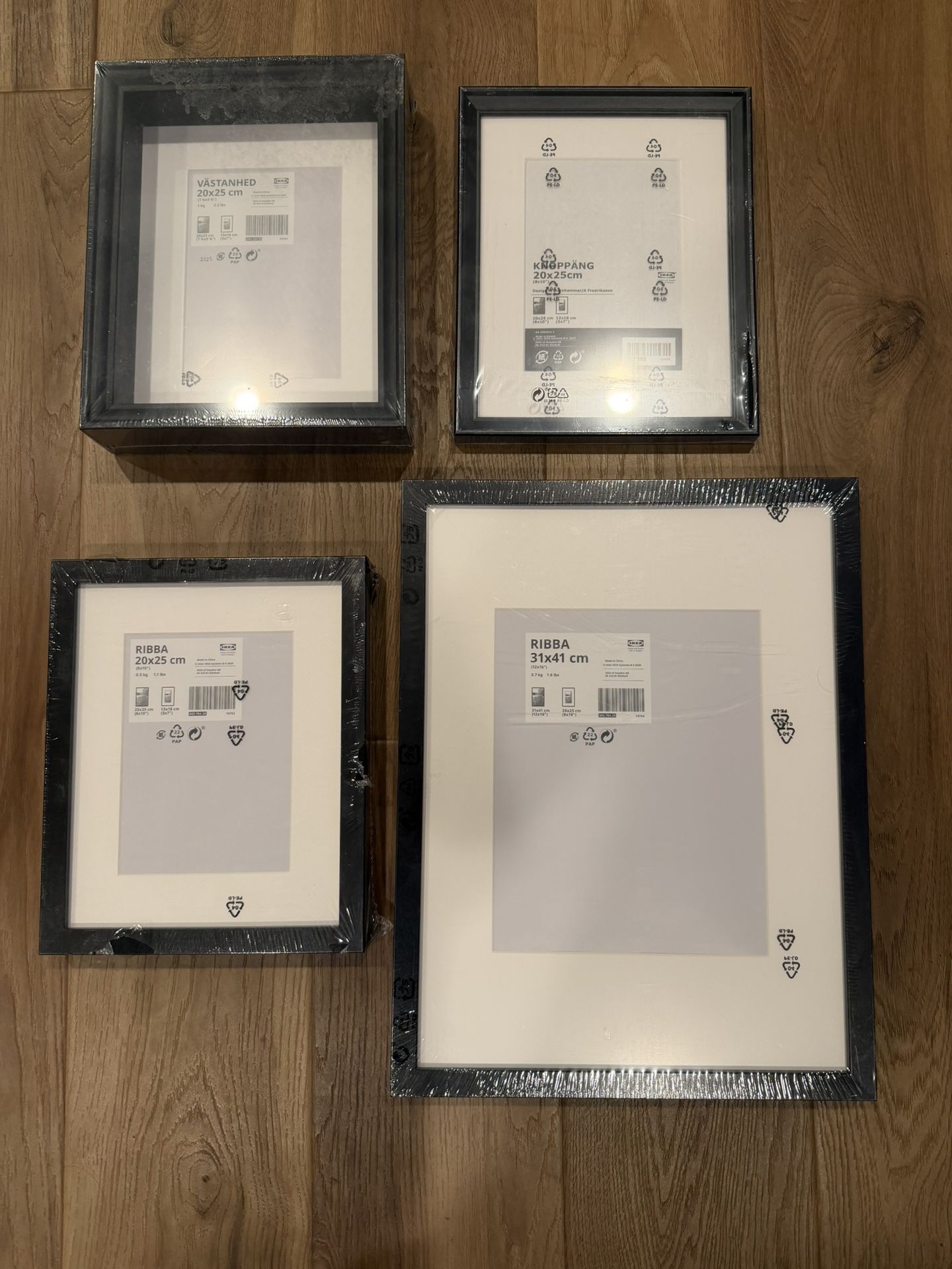 4 IKEA Picture Frames NEW