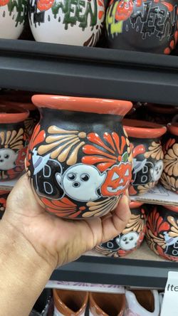 👻Talavera Halloween mug ☕️ Envio disposable. 12031 Firestone Blvd Norwalk California 90650