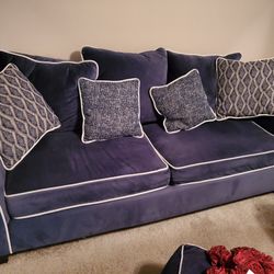 Sofa And Oversized Chair