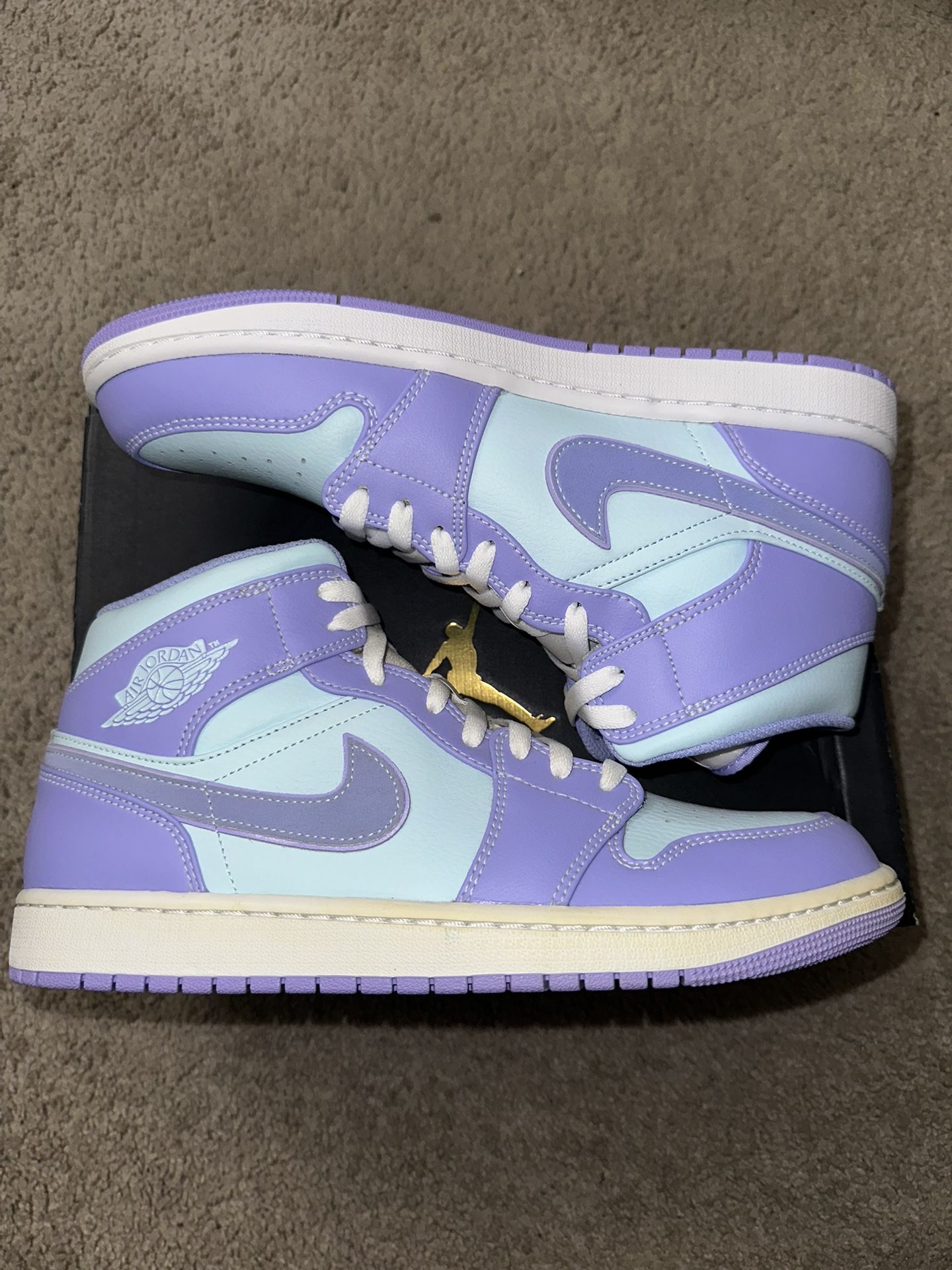 Jordan 1’s Mid Artic Punch / Purple pulse Jordan 1 High Switch Purple Pulse – YankeeKicks Online main image 2