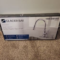 Glacier bay  Kagan chrome kitchen faucet