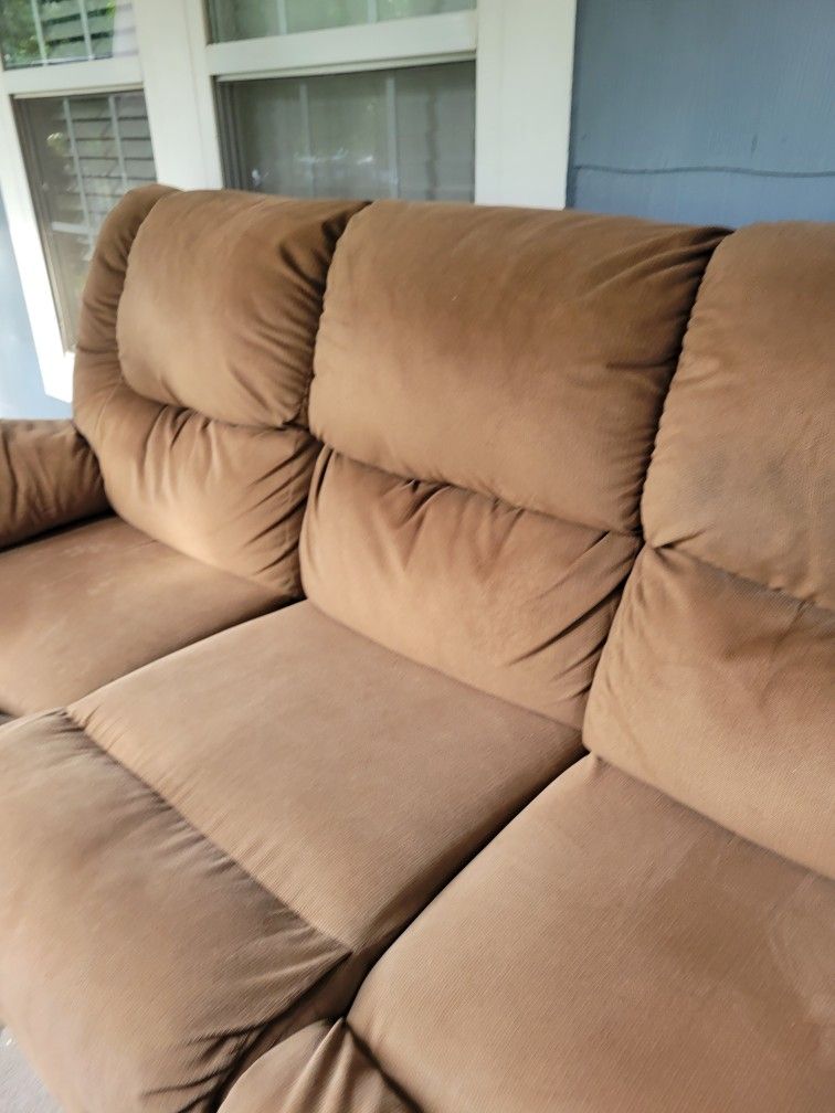 Sofa and Love Seat Both Recliner