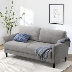 Brand New Zinus Classic 3-Seat Sofa – Sage Green – Factory Sealed