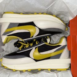 Nike LD Waffle Sacai Undercover Black Bright Citron Size 7.5 (Brand New)