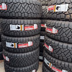 New Nitto 35x12.50R22 Ridge Grappler Tires