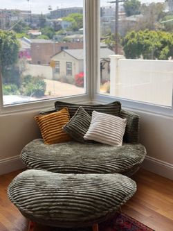 Lounge Chair with Ottoman