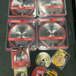 VARIOUS SAW BLADES BUNDLE