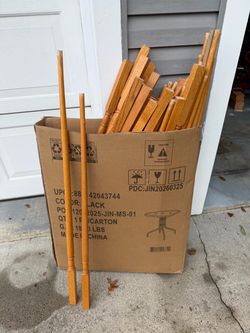 60 Solid Oak Balusters