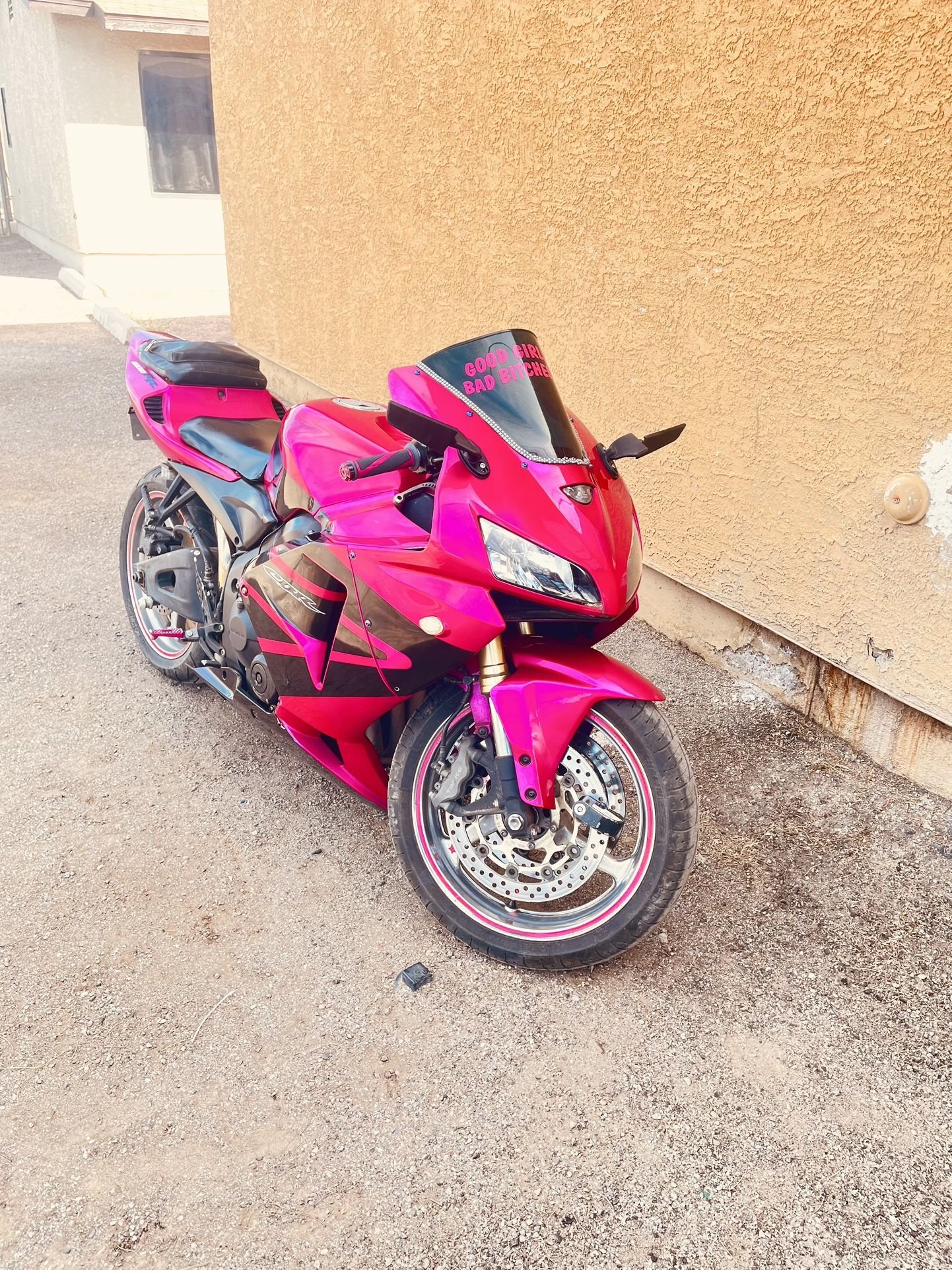 Beautiful Pink Fairings