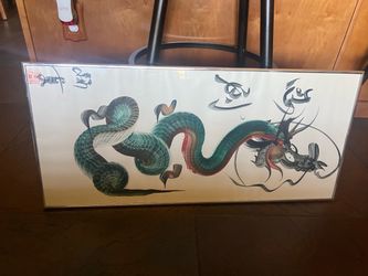Original Dragon Water Color