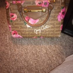 Juicy Couture Purse With Matching Wallet & Coin Wallet