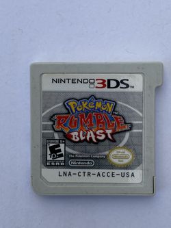 Pokemon Ruble Blast For Nintendo 3DS 2011 in Very Good Condition.