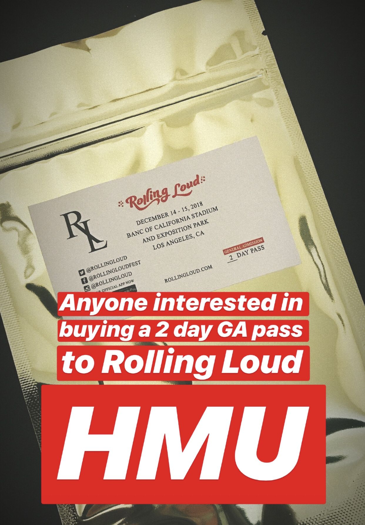 Rolling Loud Tickets
