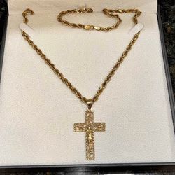 14k 22in with pedant