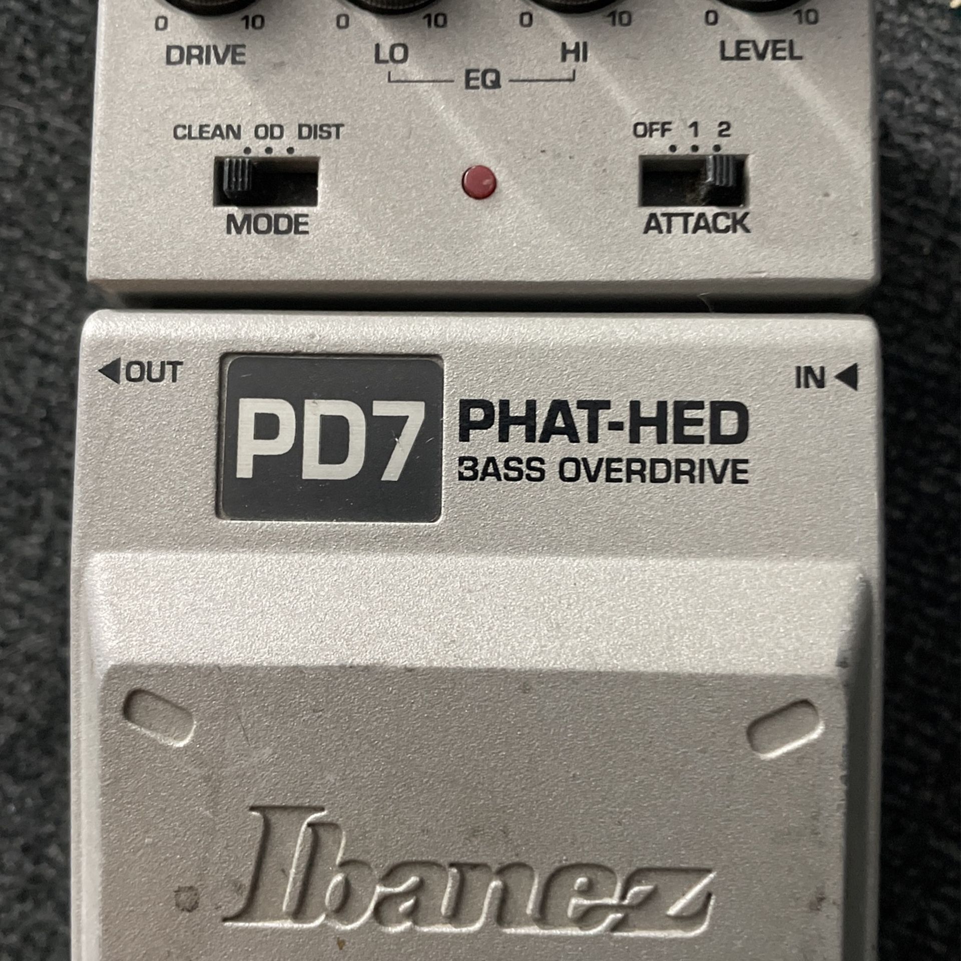 希少品 生産終了品】Ibanez PD7 ベースオーバードライブ 希少品 生産
