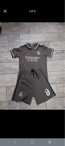 Real Madrid Emirates Kids Soccer Kit #9 mbappe