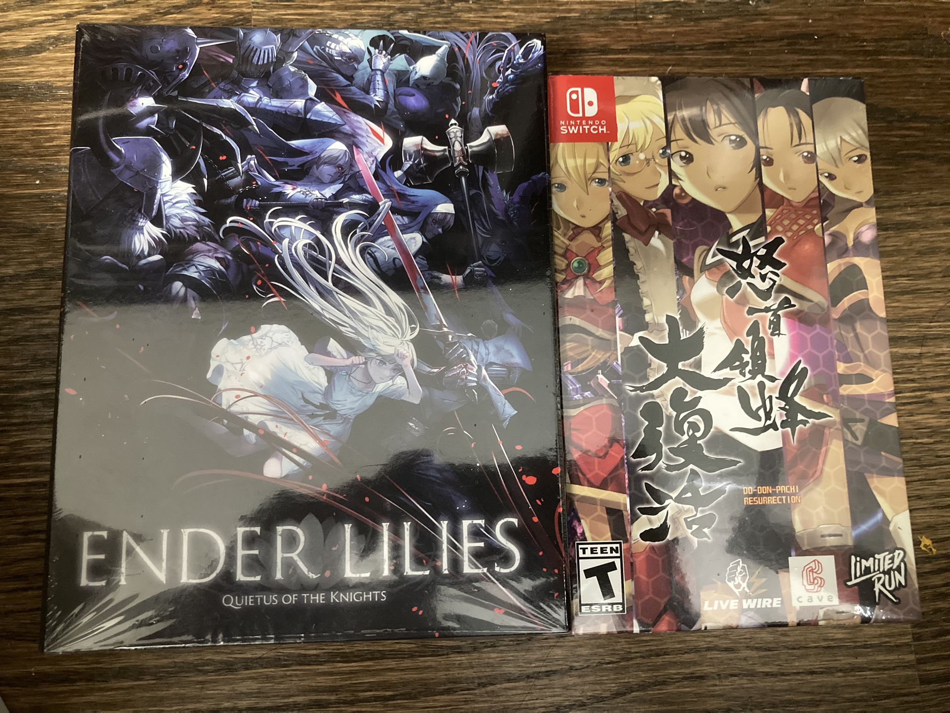Do-Don-Pachi Resurrection Steelbook Switch Ender Lilies Ps4 Collector Game Ps5