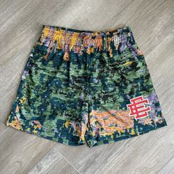 Eric Emanuel EE Basic Shorts 'Green Rug'
