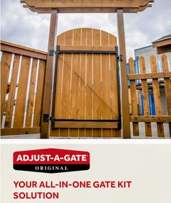 Adjust-A-Gate® Original Medium Width Full-Frame Gate Kit (Fits opening 60-96")