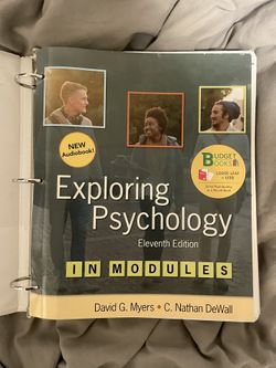 Exploring Psychology Eleventh Edition In Modules