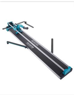 NEW IN BOX 48 in. Manual Tile Cutter with Carbide Blade and Laser-Guided System. Cuts Through Ceramic, Porcelain and Polished Tiles