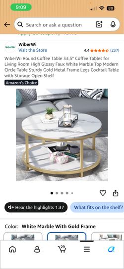 Coffee table