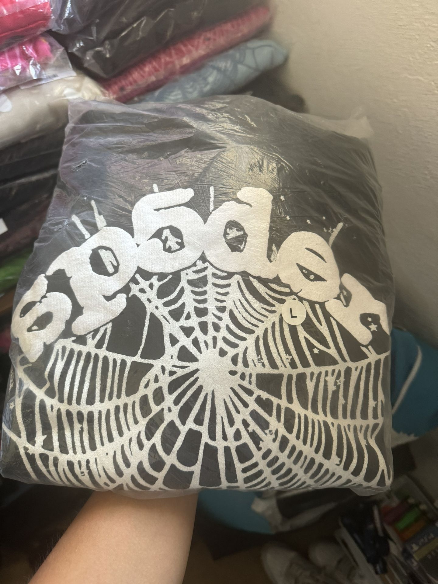 Black Sp5der Hoodie