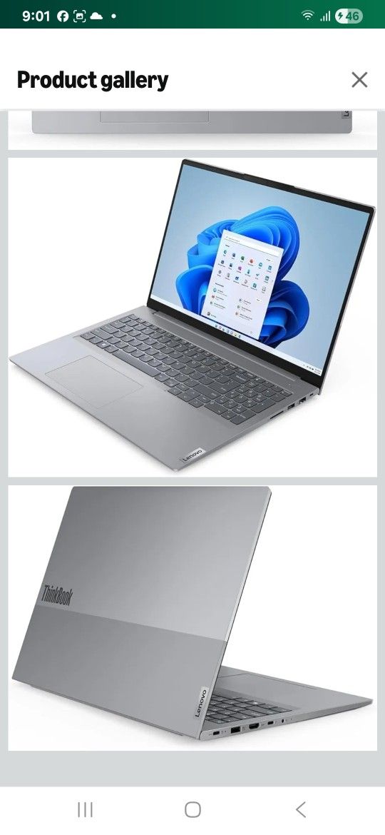 Lenovo Thinkpad Touchscreen 16 G6 2024 512ssd 16gb Ram