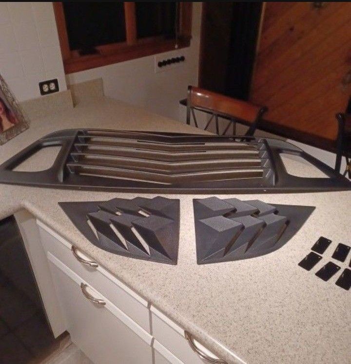 2015 Dodge Challenger window louvers. All For 70