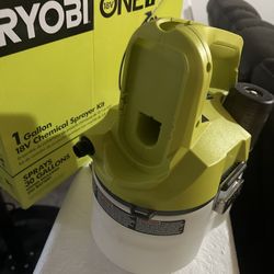 RYOBI 18V Cordless Battery 1 Gal. Chemical Sprayer with 2.0 Ah Battery and Charger