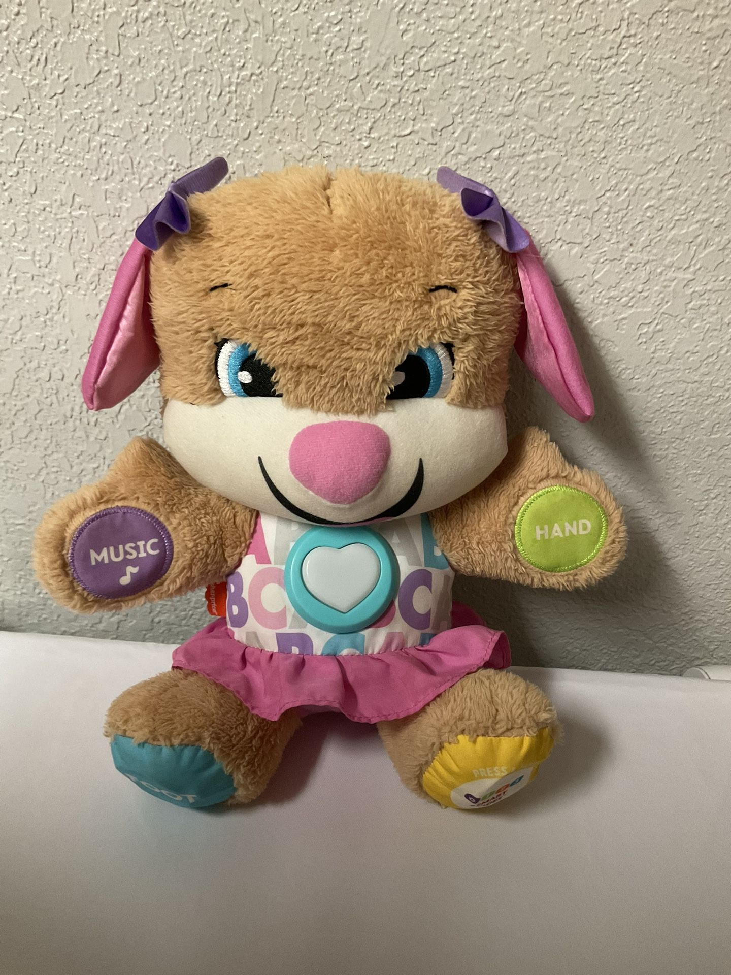 Fisher Price Laugh And Learn Smart Stages Puppy Educational Toy For Girls Kids.