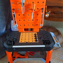 Kids Black And Decker Tool Bench