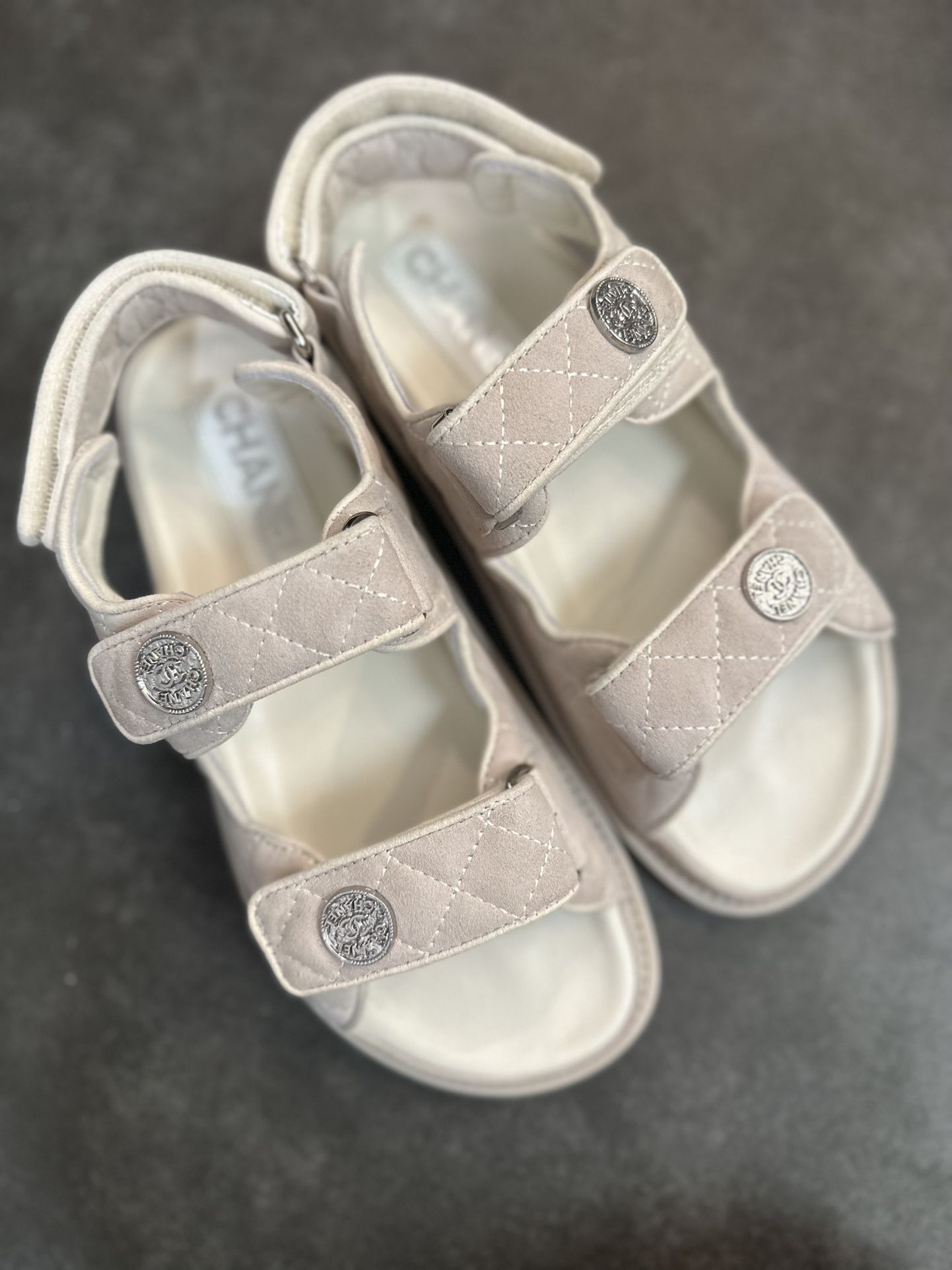Chanel Pink Daddy Sandals Eu Size 38 US Size 7.5 for Sale in Miami, FL -  OfferUp